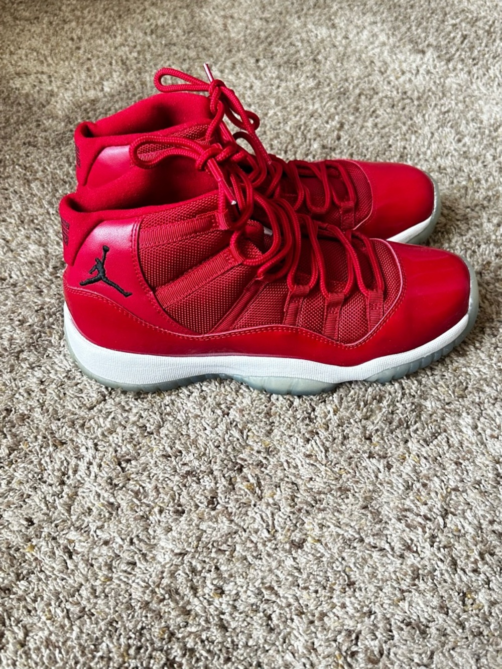 adidas Kids Red High-Top Sneakers